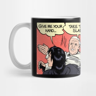 Pope slap Mug